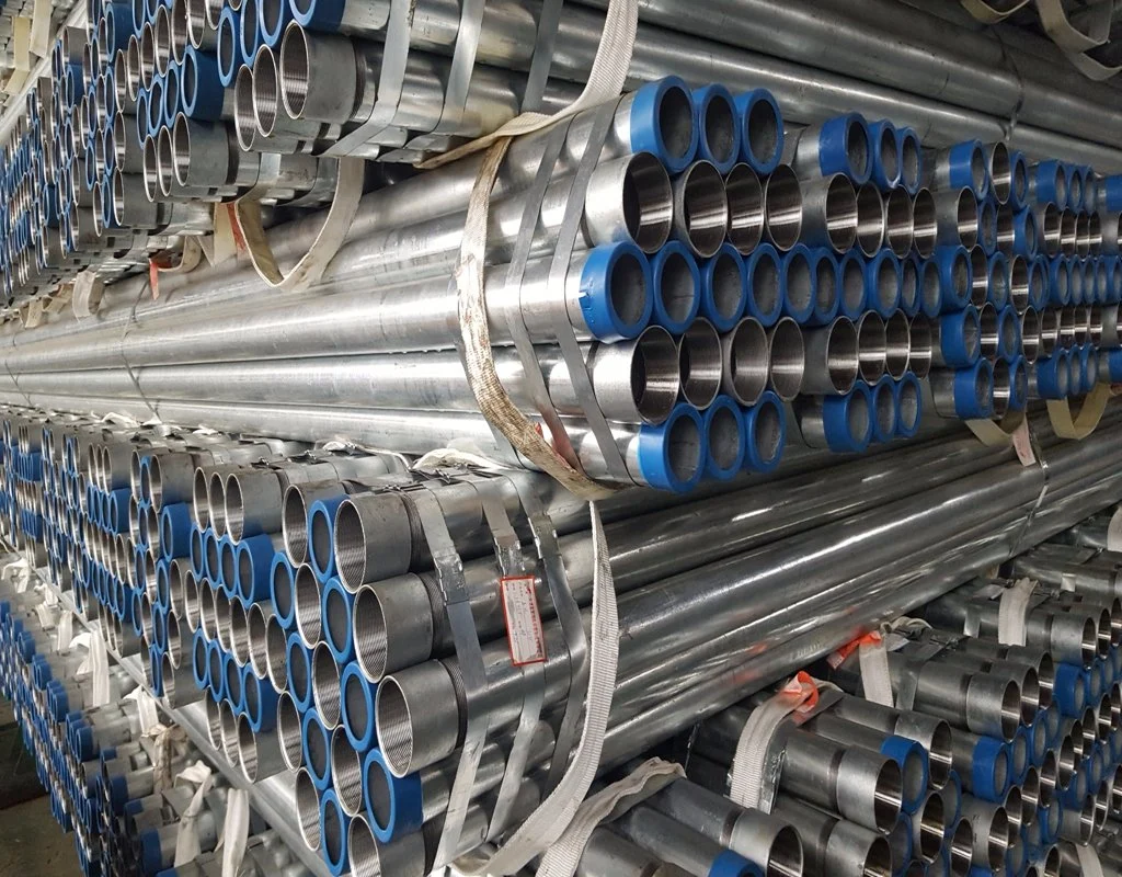 High Quantity BS1387 Standard Galvanized Steel Pipes